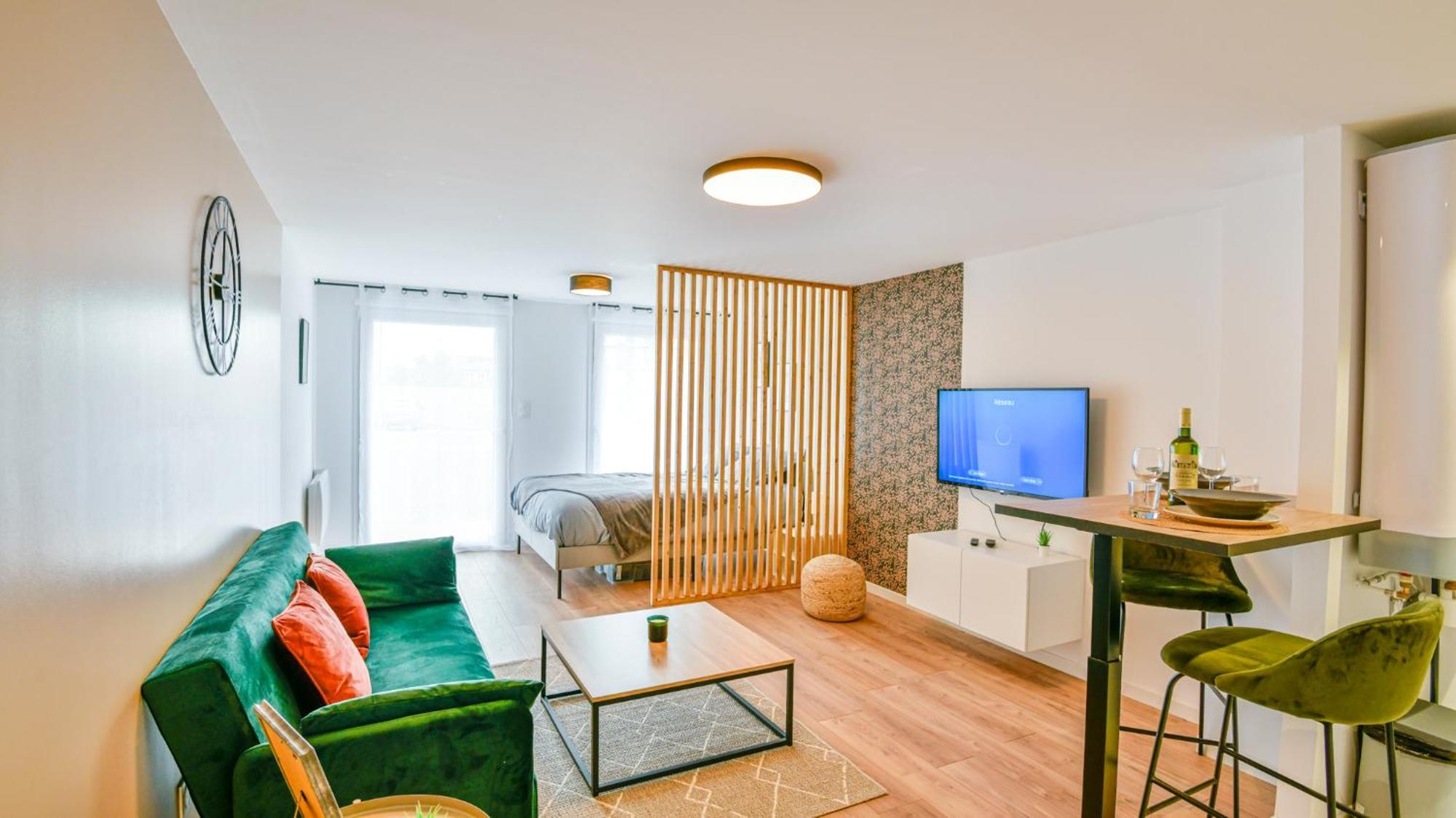 Studio Magda - Fibre Et Tv - Calme Et Confortable Saint-Quentin  Eksteriør billede
