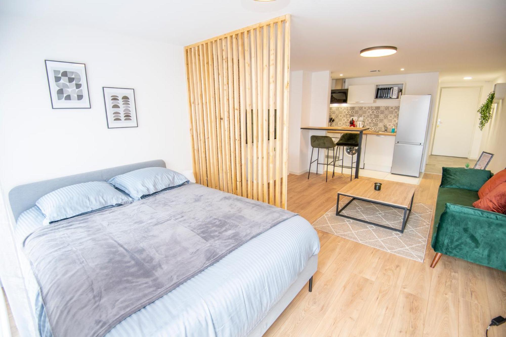 Studio Magda - Fibre Et Tv - Calme Et Confortable Saint-Quentin  Eksteriør billede